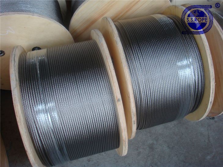 Stainless Steel Wire Rope 1x19 | 7x7 | 7x19 From China