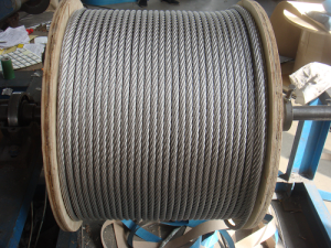 Stainless Steel Wire Rope 6x19+FC